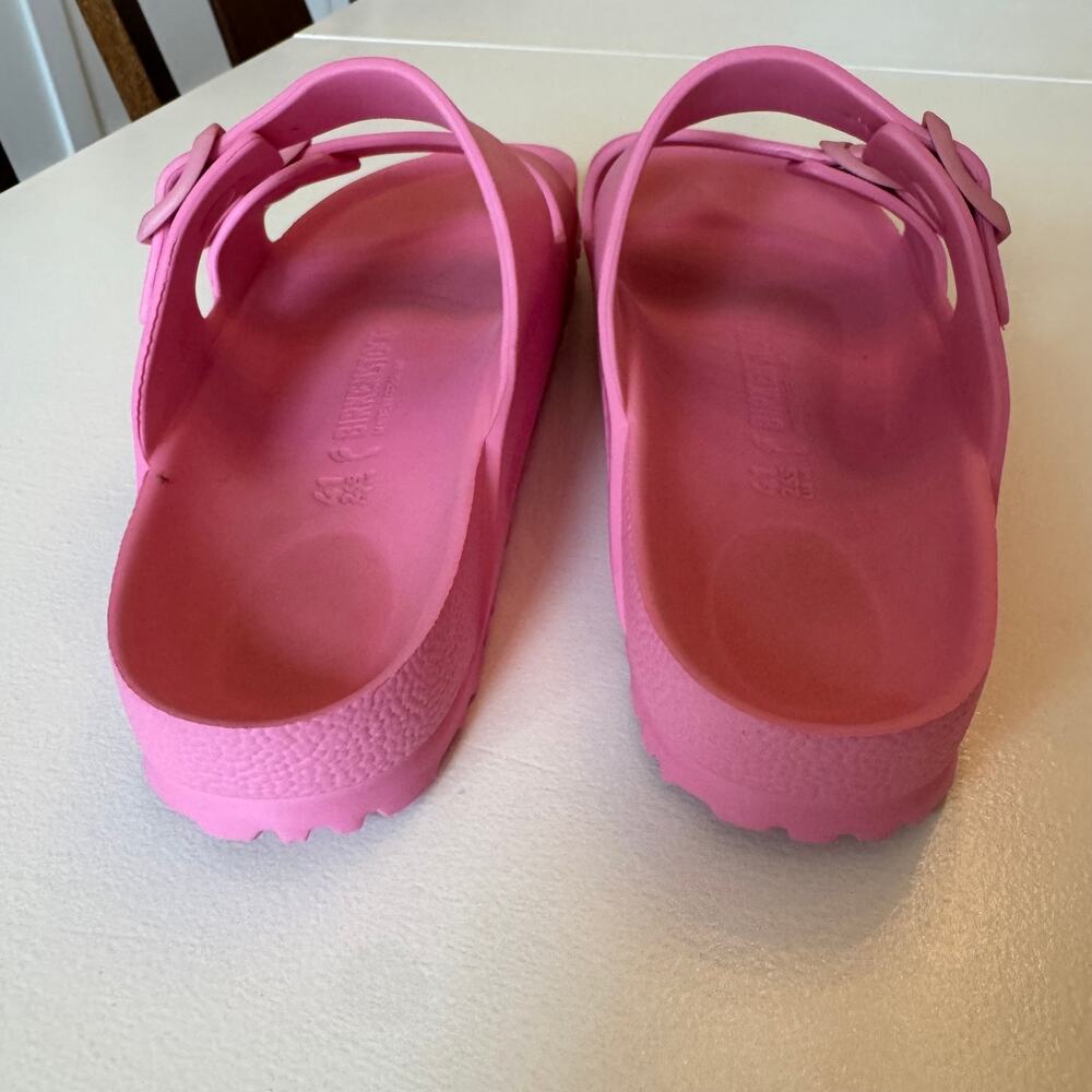 Birkenstock Arizona Essentials EVA Candy Pink Women Sandals Size 10 EU 41 - Picture 2 of 6